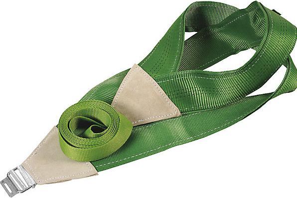 Actual product image kaiserkraft Diagonal safety lifting strap, max. load 600 kg, width 90 - 100 mm.