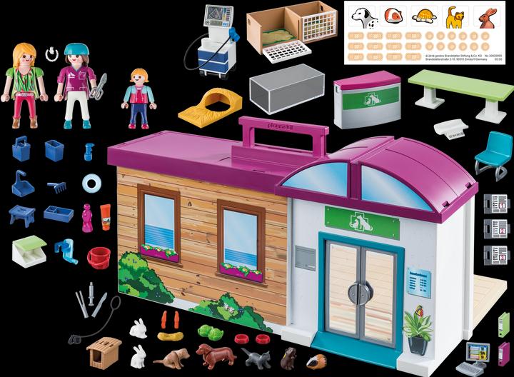 Immagine prodotto Playmobil Clinica per animali alla guida (70146, Playmobil City Life)