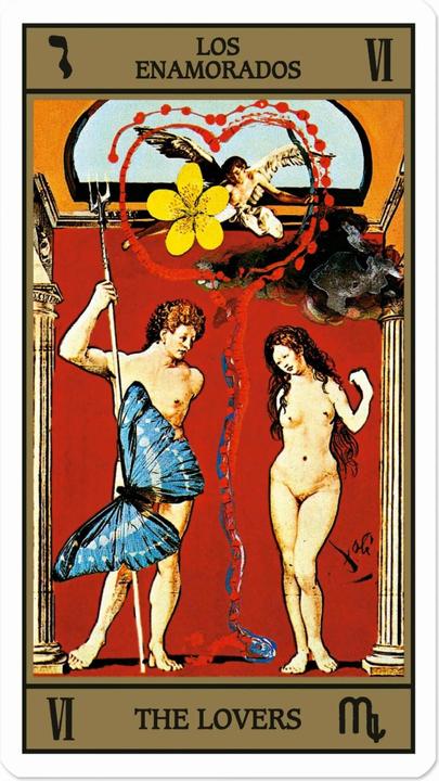 Produktbild Dalí. Tarot (Deutsch, Englisch, Französisch, Johannes Fiebig, 2019)