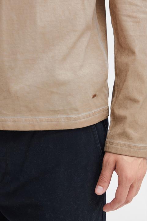 Image du produit Solid Tinox -T-shirt à manches longues Avec Encolure En V - Pour Homme 100% Coton (XL)