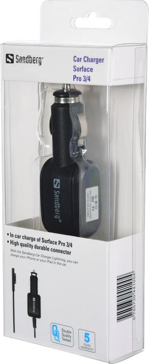 Actual product image Sandberg Car Charger Surface Pro 3/4