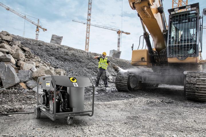 Produktbild Kärcher Hochdruckreiniger HDS 8/20 De Heisswasser mit Verbrennungsmotor (Dieselbetrieb)