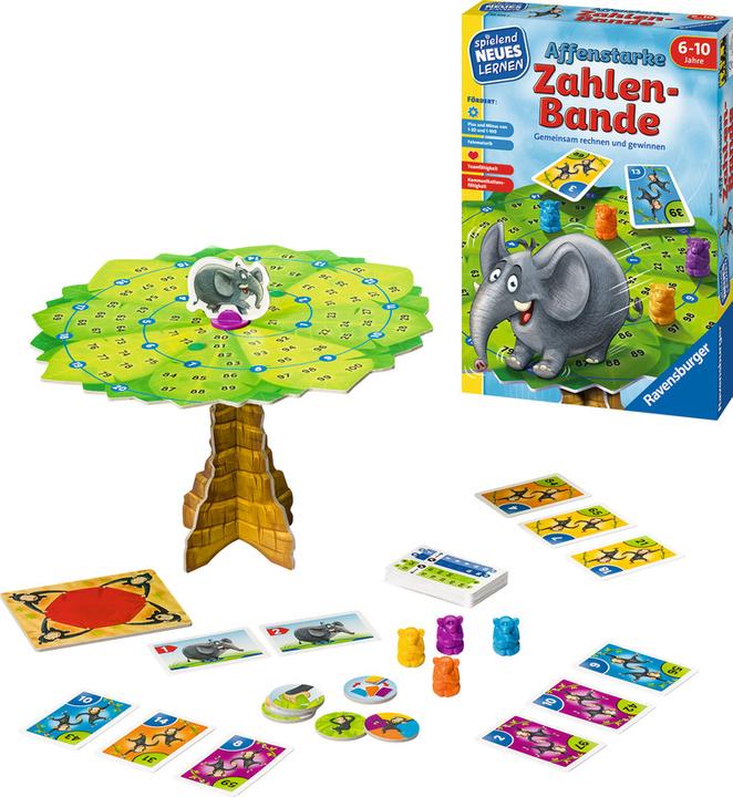 Produktbild Ravensburger Affenstarke Zahlenbande (Deutsch)