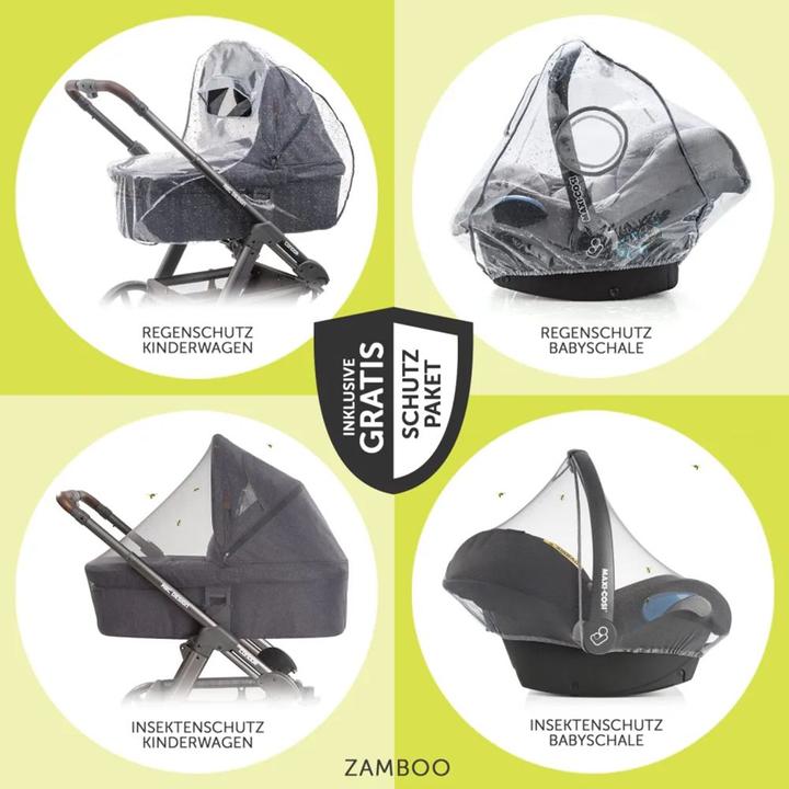 Produktbild Hauck Kinderwagen 3 in 1 4in1 Kinderwagen-Set Vision X Trio Set - inkl. i-Size