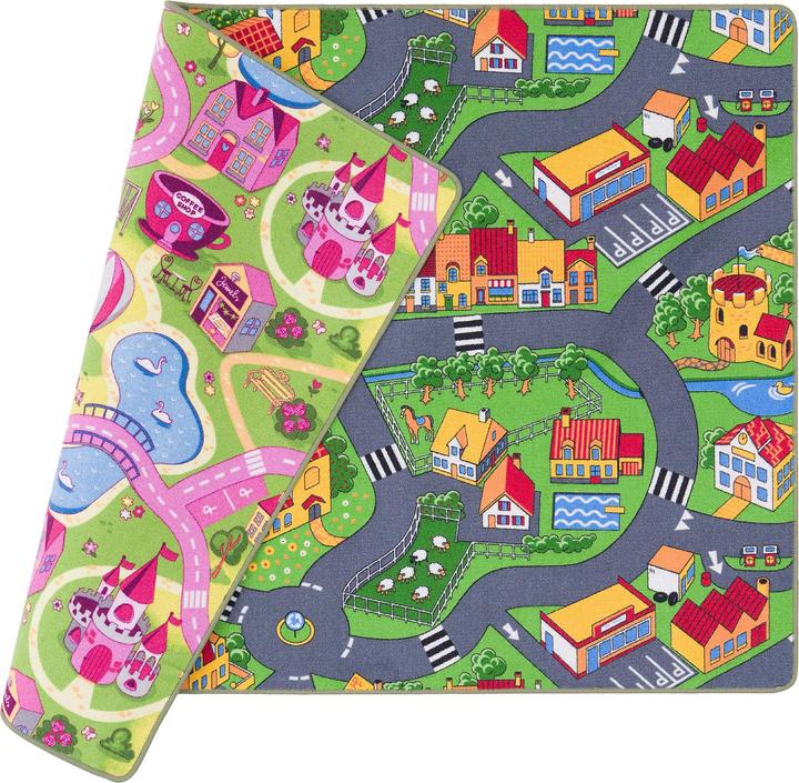 Actual product image Pergamon Strassenteppich Beidseitig Strassenlandschaften (200 x 250 cm)