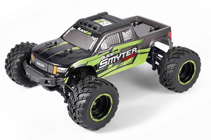 Actual product image Blackzon - Smyter MT Turbo 1/12 4WD 3S Brushless - Green (540251) (RTR Ready-to-Run)