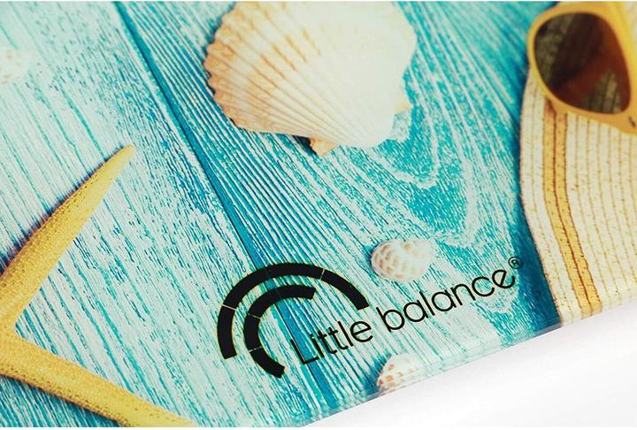Image du produit Little Balance Coquillages Carré Pèse-personne électronique (180 kg)