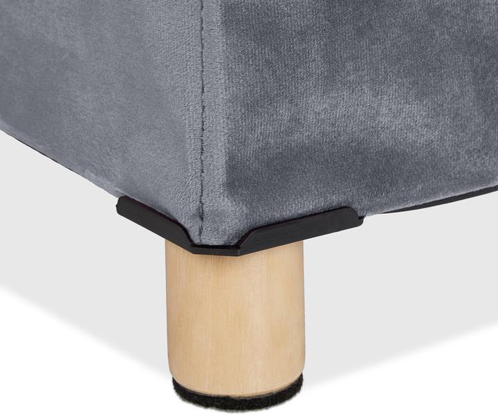 Image du produit Relaxdays Tabouret en velours