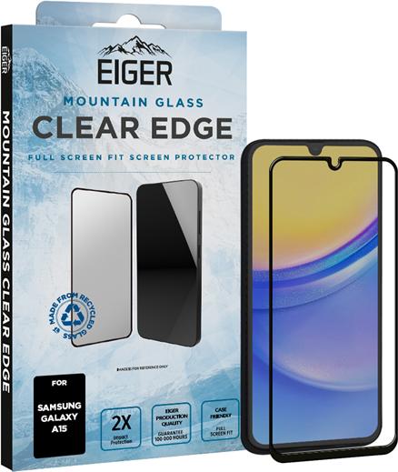 Produktbild Eiger Mountain Glass Clear Edge (1 Stück, Samsung Galaxy A15 5G, Samsung Galaxy A15)