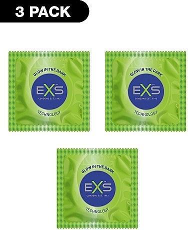 Actual product image Pipedream Glowing Condoms (3 pcs.)