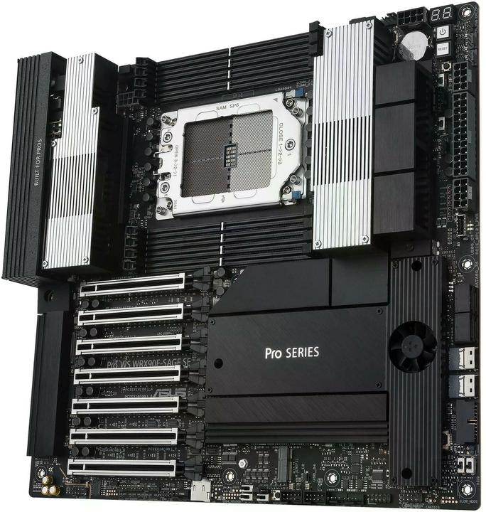 Actual product image ASUS PRO WS WRX90E-SAGE SE (sTR5, AMD WRX90, SSI EEB)