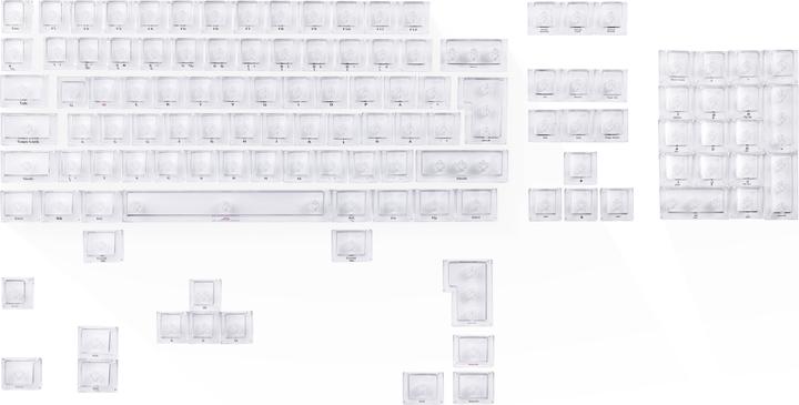 Produktbild Blackstar Transparent Keycaps, 119 pcs