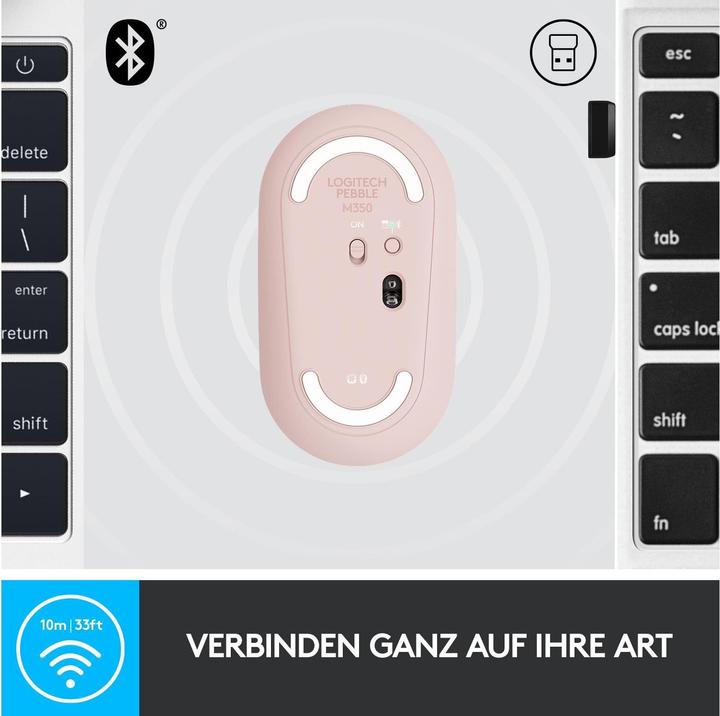 Immagine prodotto Logitech Pebble M350 (Senza fili)