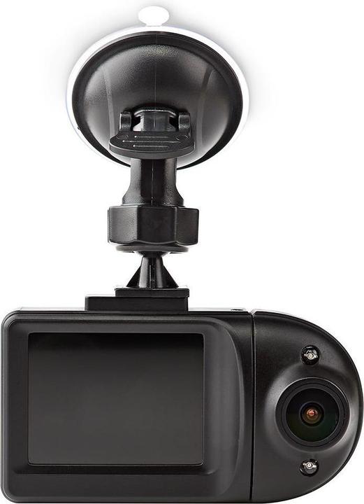 Immagine prodotto Nedis Cityline Roma, doppia videocamera da cruscotto 1440p, 2,3" (Ricevitore GPS, Bluetooth, Microfono incorporato, Display integrato, Accelerometro, Visione notturna, HD)