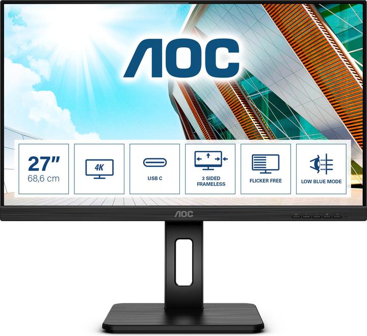 Produktbild AOC U27P2CA (3840 x 2160 Pixel, 27.01")