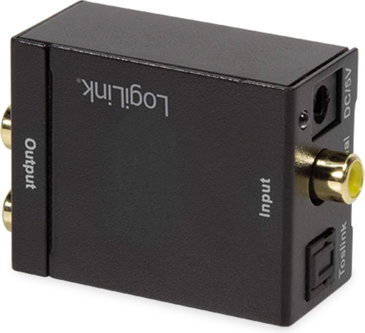 Actual product image LogiLink Coaxial and Toslink Adapter (Digital -> Analog)