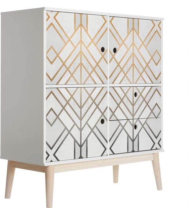 Actual product image Trenddeko Gold and silver (50 x 100 cm)