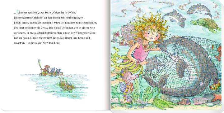 Immagine prodotto Prinzessin Lillifee und der kleine Delfin (Pappbilderbuch) (Tedesco)