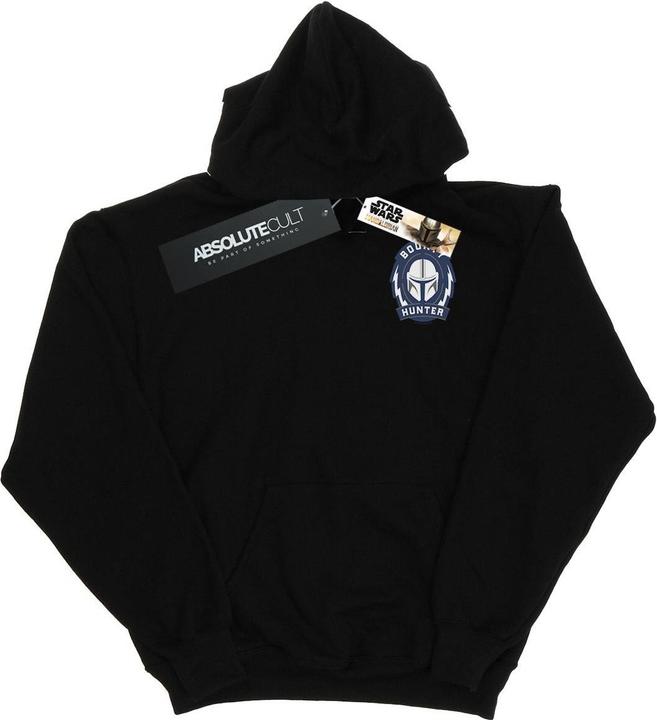 Image du produit Star Wars - Sweat à capuche THE MANDALORIAN BOUNTY HUNTER BADGE BREAST PRINT - Homme (L)