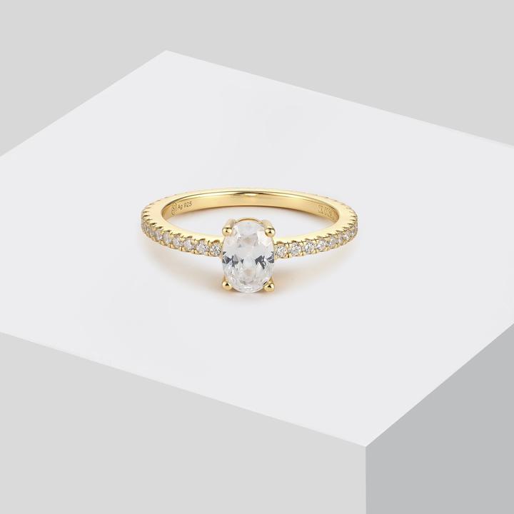 Actual product image Sensora Jewelry Dream Ring (58, 925 Silver)