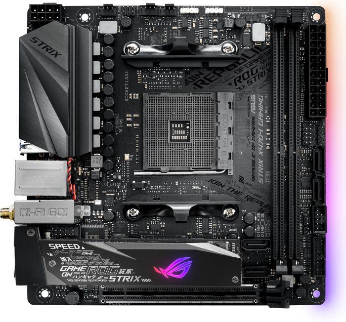 ASUS Rog Strix X470-I Gaming (AM4, AMD X470, Mini-ITX)