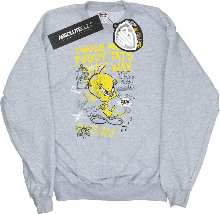 Produktbild Looney Tunes Tweety Pie More Puddy Tats Sweatshirt (S)