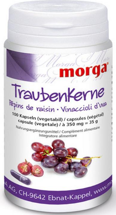 Actual product image Morga Grape Seed Vegicaps (1 Piece, Capsules, 65 g)