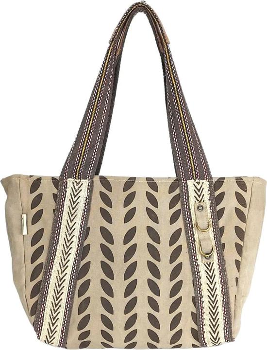 Sunsa Schultertasche Handtasche Shopper No.64 Canvas recycelt (14.50 l)