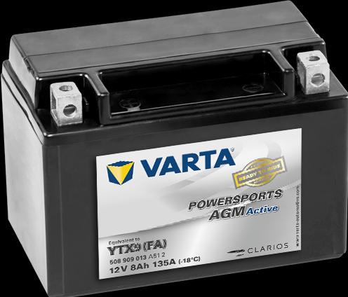 Varta AUX14 SILVER AUXILIARY DYNAMIC AGM 513 106 020 Stützbatterie 13Ah (12 V, 13 Ah, 200 A)