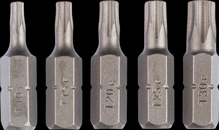 Bosch Zubehör Schrauberbit-Set (T10, T15, T25, T30, T20)