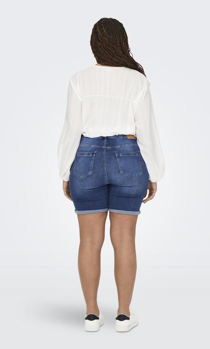 Actual product image Only Curvy CARLaola Reg destroyed denim shorts Denim shorts (44)