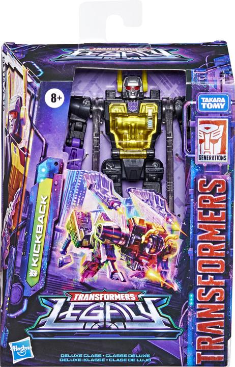 Immagine prodotto Transformers Generations Legacy 14 cm di altezza Deluxe Kickback Action Figure, per bambini dagli 8 anni in su