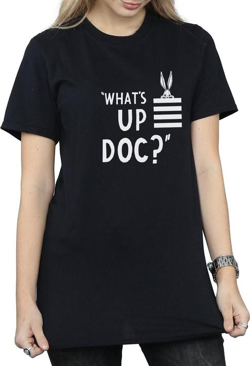 Image du produit Looney Tunes - T-shirt BUGS BUNNY WHAT'S UP DOC STRIPES - Femme (XXL)