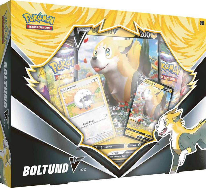 Immagine prodotto Pokémon Pokemon TCG Boltund V-Box (Inglese, Box Set e Collezione)