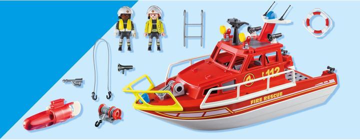 Produktbild Playmobil Feuerlöschboot (71598, Playmobil City Action)