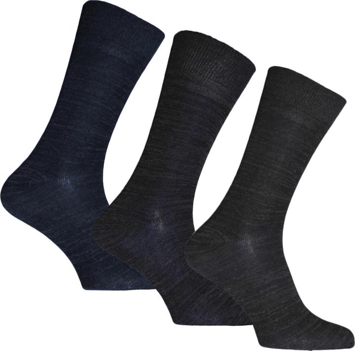Actual product image Simply Essentials Super soft bamboo fibre socks (pack of 3) (pack of 3, 39.5 - 45.5)
