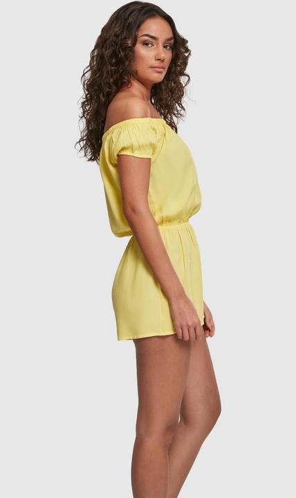 Actual product image Urban Classics Ladies Off Shoulder Short Jumpsuit (5XL)