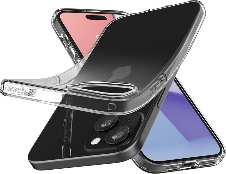 Productafbeelding Spigen Vloeibaar kristal iPhone 15 6,1" kristalhelder ACS06786 (Apple iPhone 15)