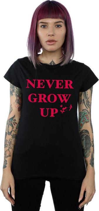 Immagine prodotto Disney Peter Pan Never Grow Up Maglietta Donna (XXL)