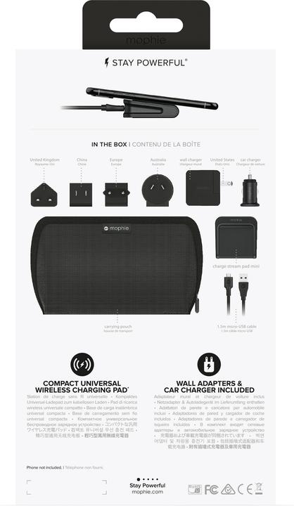 Image du produit mophie Charge Stream Global (10 W)