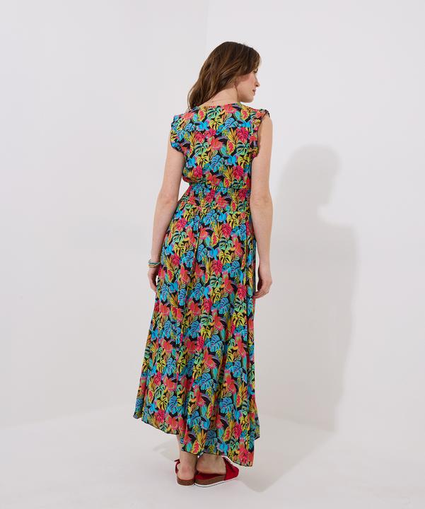 Produktbild Joe Browns Tropical Print V-Neck Tassel Sleeveless Maxi Dress (12)