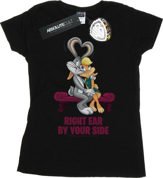 Image du produit Looney Tunes - T-shirt BUGS AND LOLA VALENTINE'S CUDDLE - Femme (L)