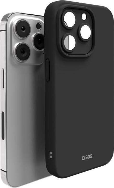 Actual product image SBS Full Active Case D3O for iPhone 15 Pro Max - black (Apple iPhone 15 Pro)