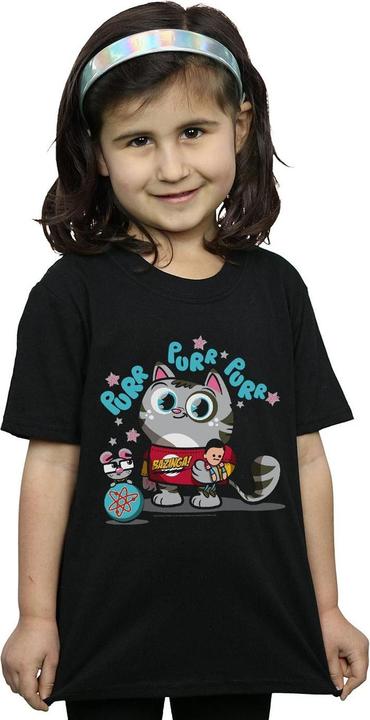 Immagine prodotto Dam Bazinga Kitty Maglietta Ragazze (140, 146)