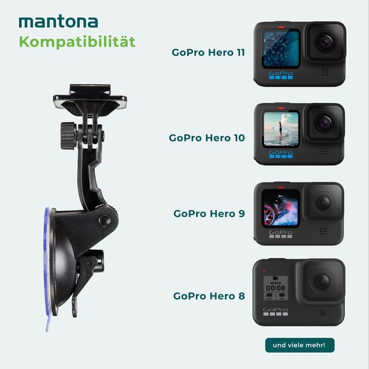 Immagine prodotto mantona Portaventose per GoPro (Vari)