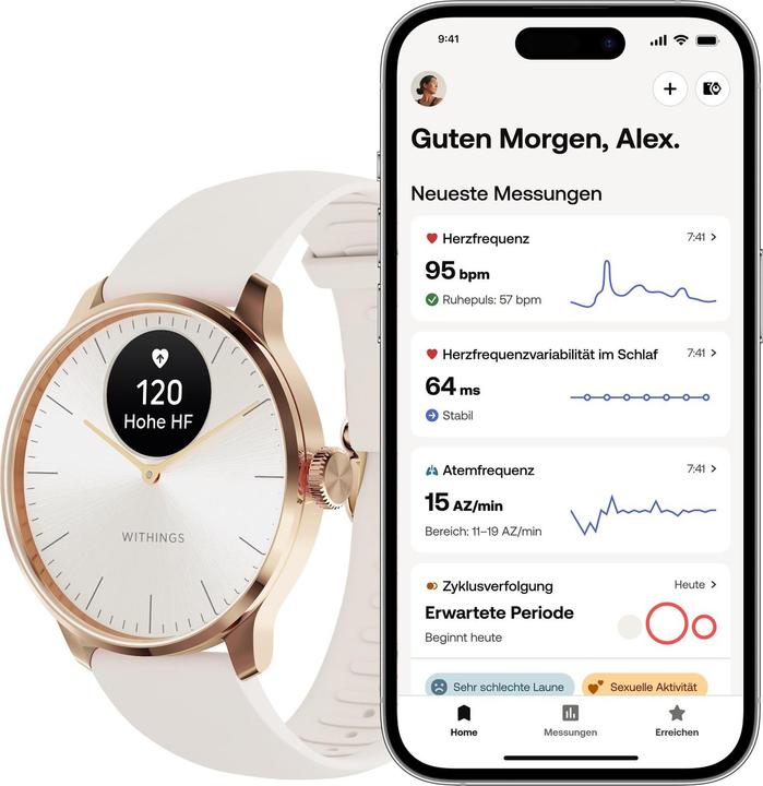 Produktbild Withings ScanWatch Light (37 mm)