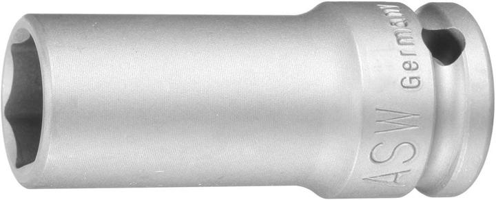 Actual product image ASW Power screwdriver socket 720 L 1/2 ″ hexagon Width across flats 18 mm Length 78 mm (18 mm)