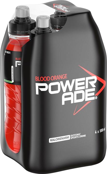 Produktbild Powerade Blood Orange (Blutorange, 4 x)
