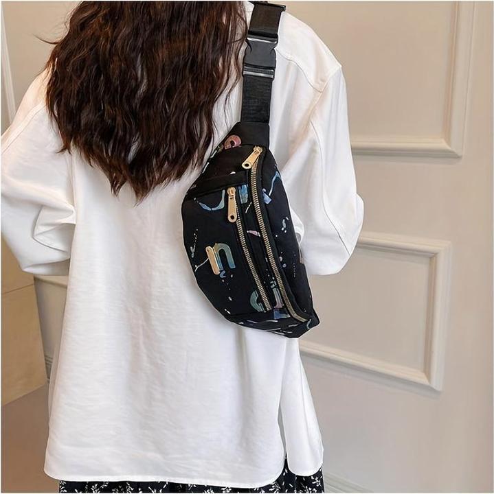 Produktbild Only-Bags.Store Sport Gürteltasche, Oxford Stoff Gürteltasche, nicht wasserdicht Gürteltasche mit Reissverschluss