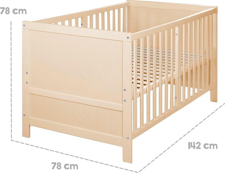 Image du produit Roba Lit d'enfant combiné 70x140 cm (70 x 140 cm)
